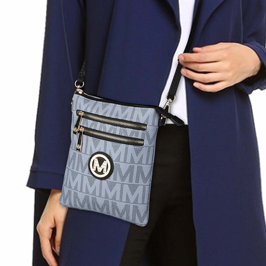 MKF Collection by Mia K. - Charley Signature Convertible Crossbody Bag