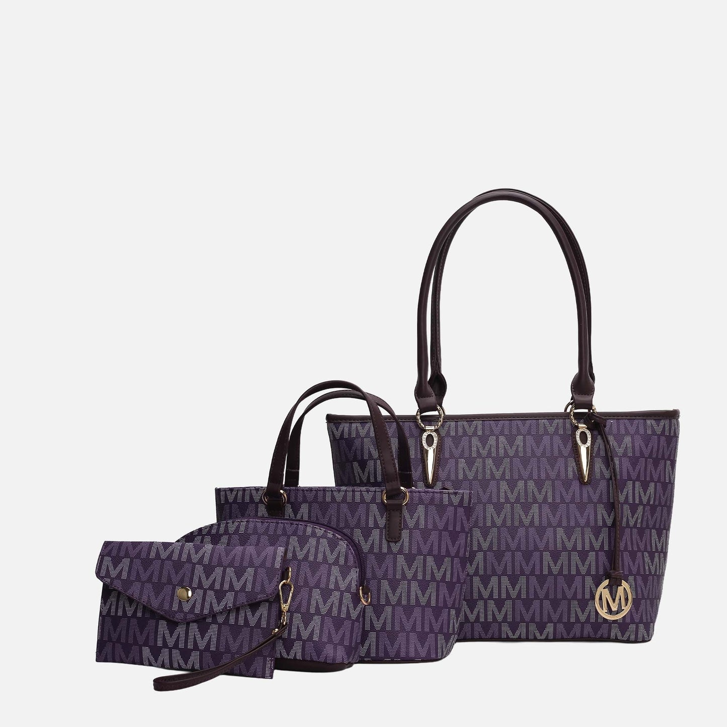 MKF Collection by Mia K. - Alexy Signature Tote Bag and Set