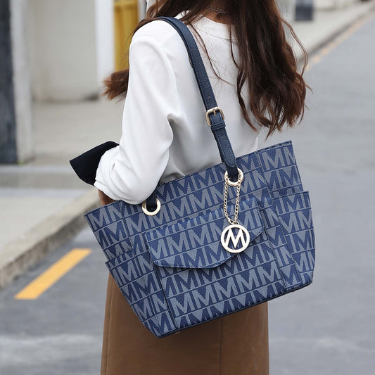 MKF Collection by Mia K. - Griselda Signature Tote Bag