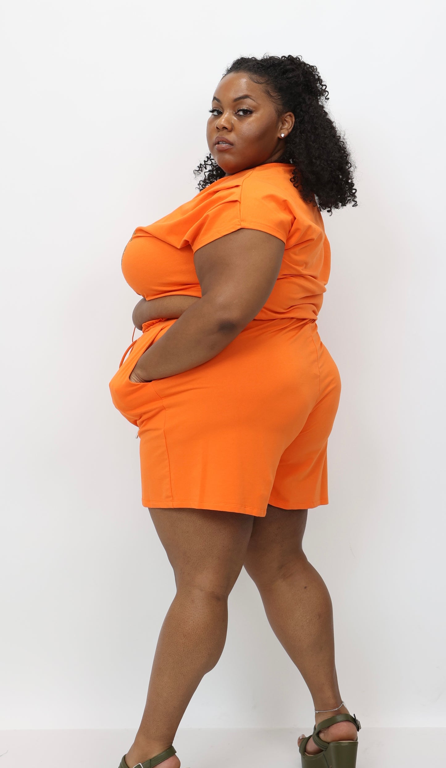 “So Feisty” Shorts Set