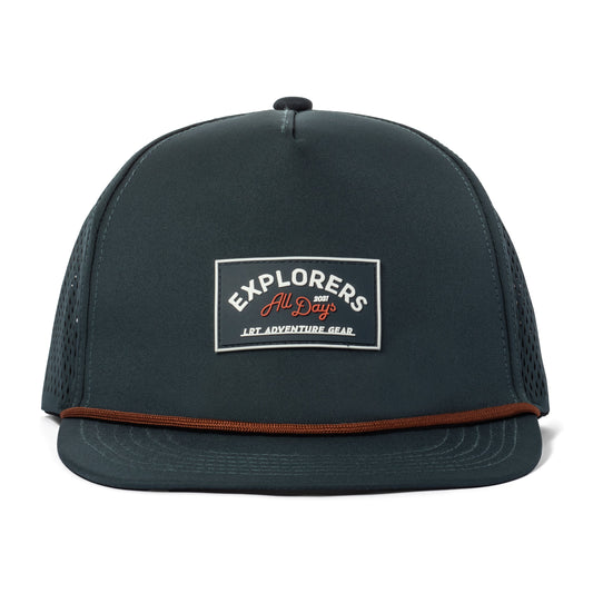 WATERPROOF LRT EXPLORER SNAPBACK HAT - JUNIPER GREEN