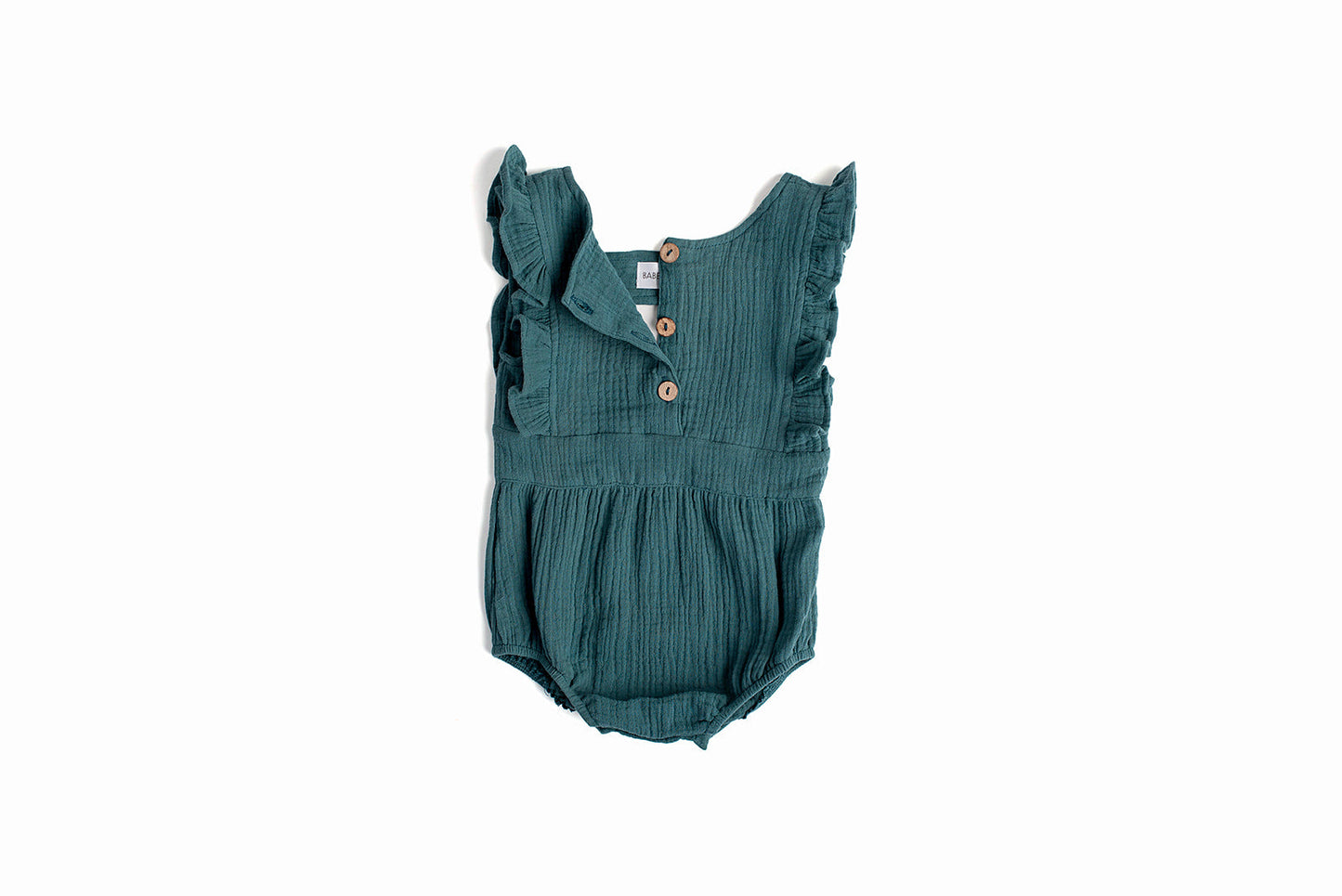 Backless Cotton Romper