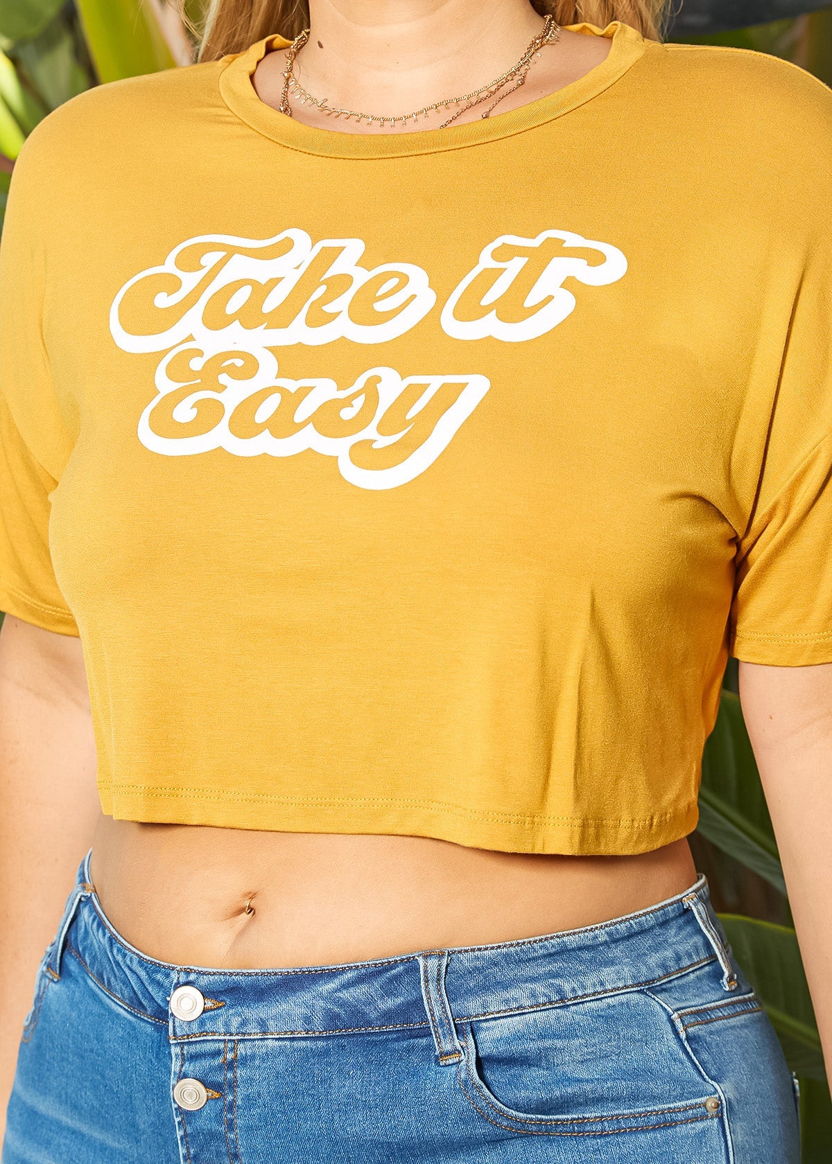 “Take It Easy” Crop Top