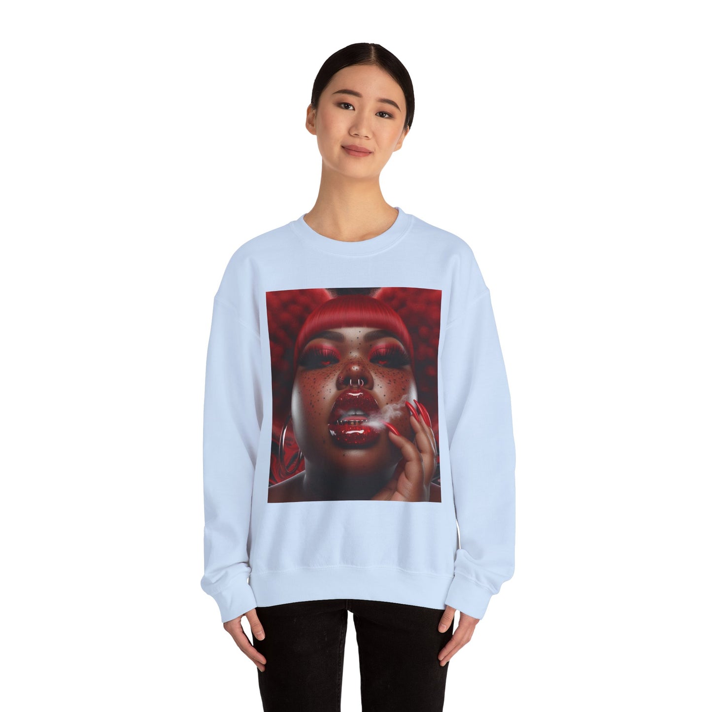 OC Model Manager Patrece Custom Crewneck Sweatshirt