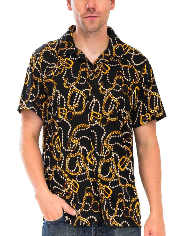 “Mixed Emotions” Button Down Shirt
