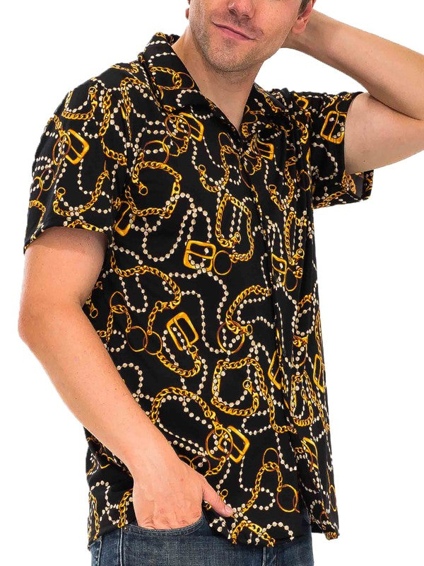 “Mixed Emotions” Button Down Shirt