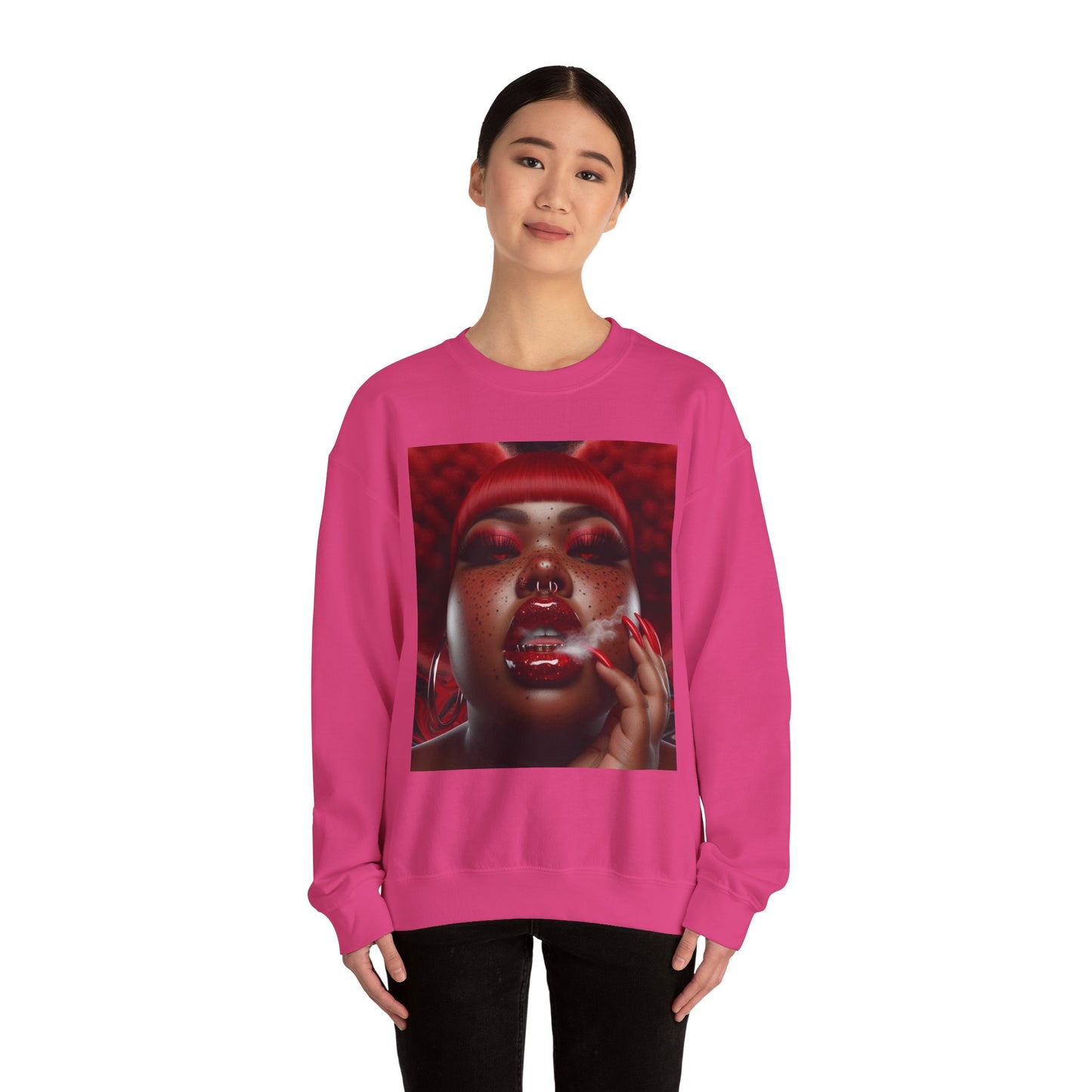 OC Model Manager Patrece Custom Crewneck Sweatshirt