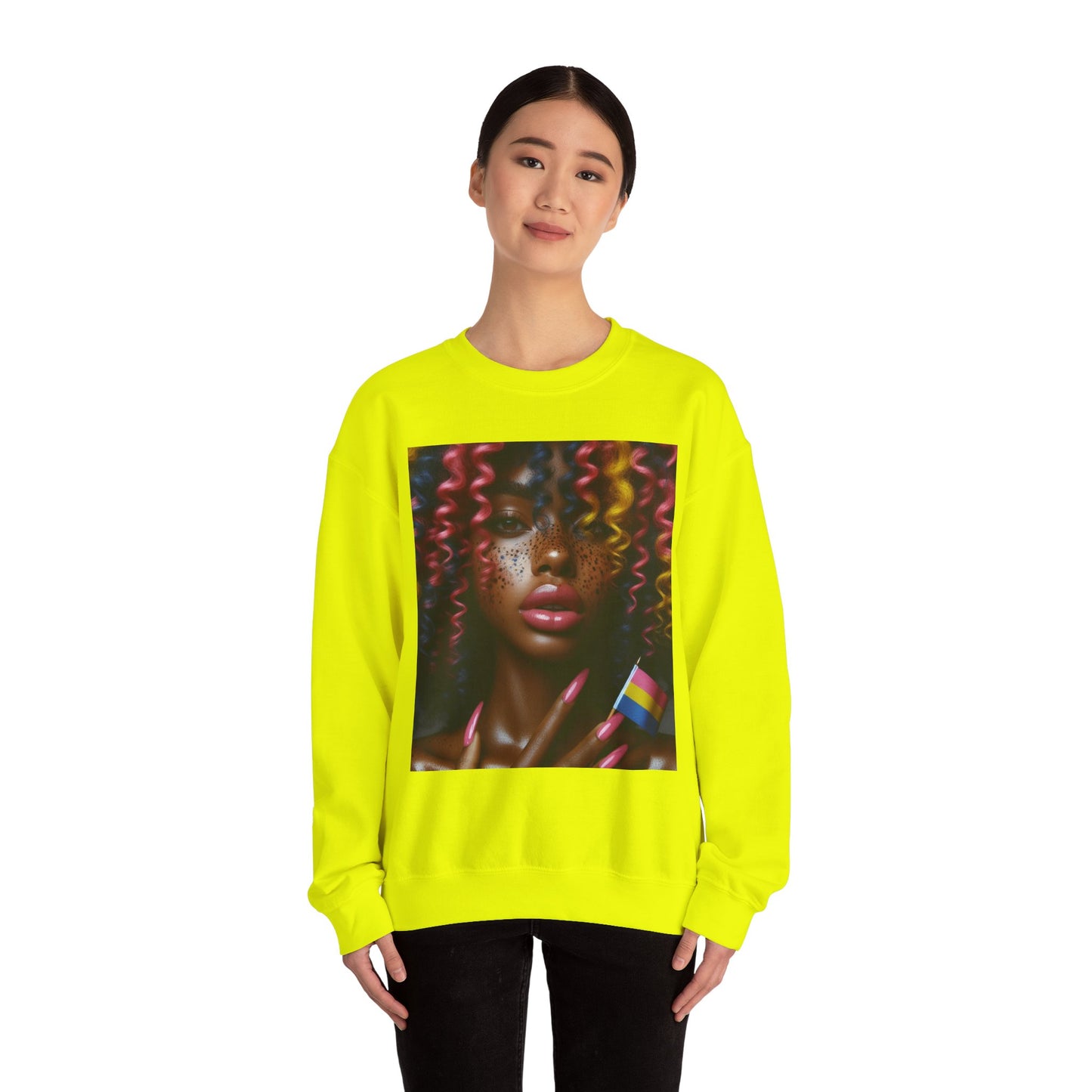 “Pansexual Pride” Heavy Blend™ Crewneck Sweatshirt