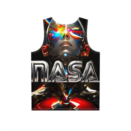 Men's NASA Graphic Tank Top - Futuristic Design for Space Lovers