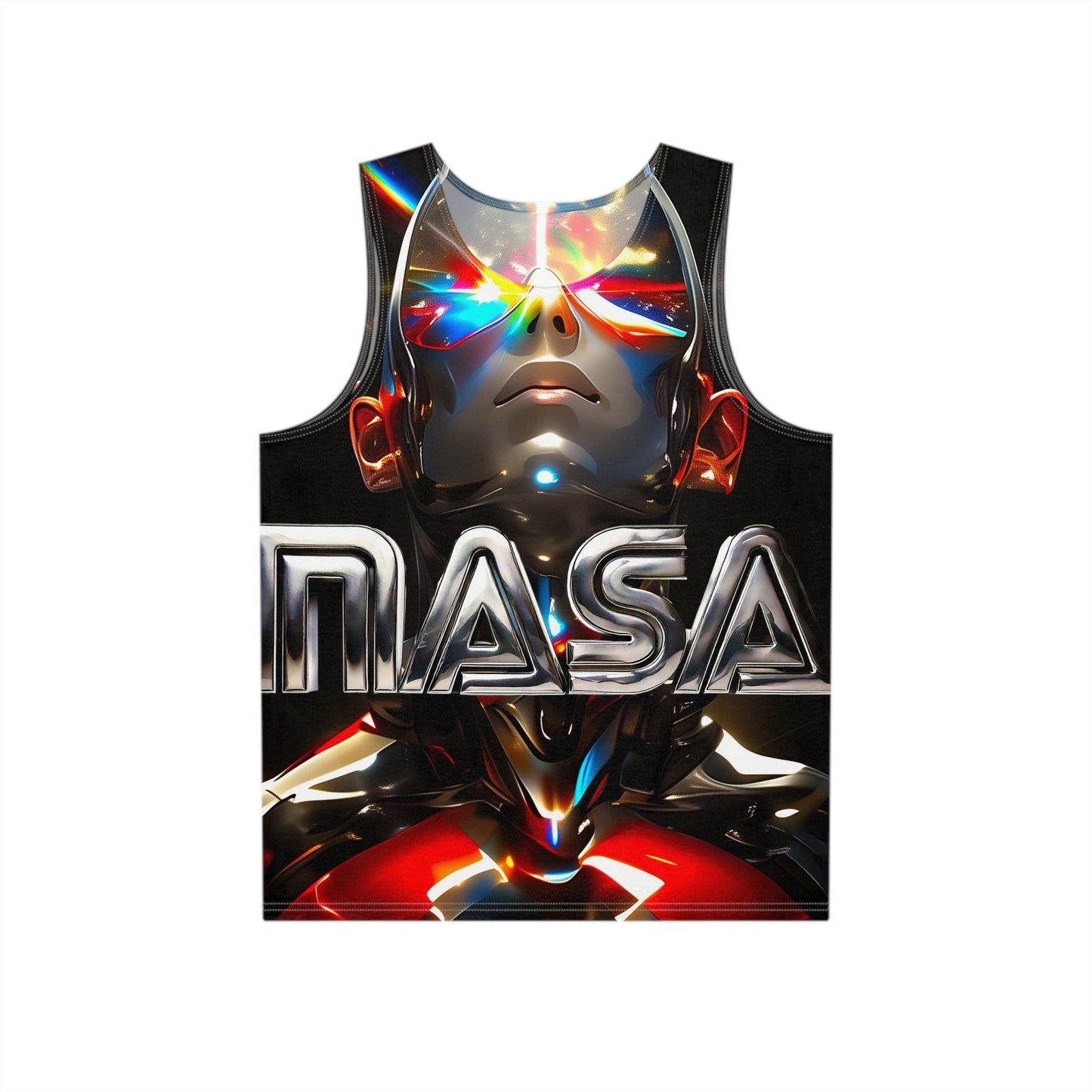 Men's NASA Graphic Tank Top - Futuristic Design for Space Lovers