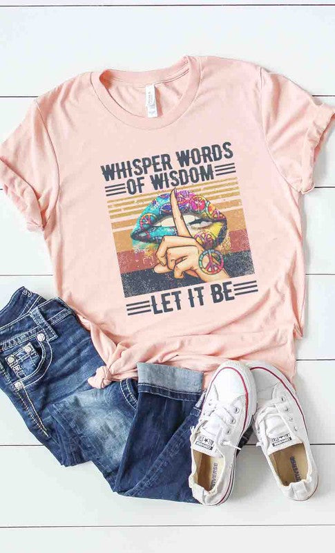 “Let It Be” Graphic Tee