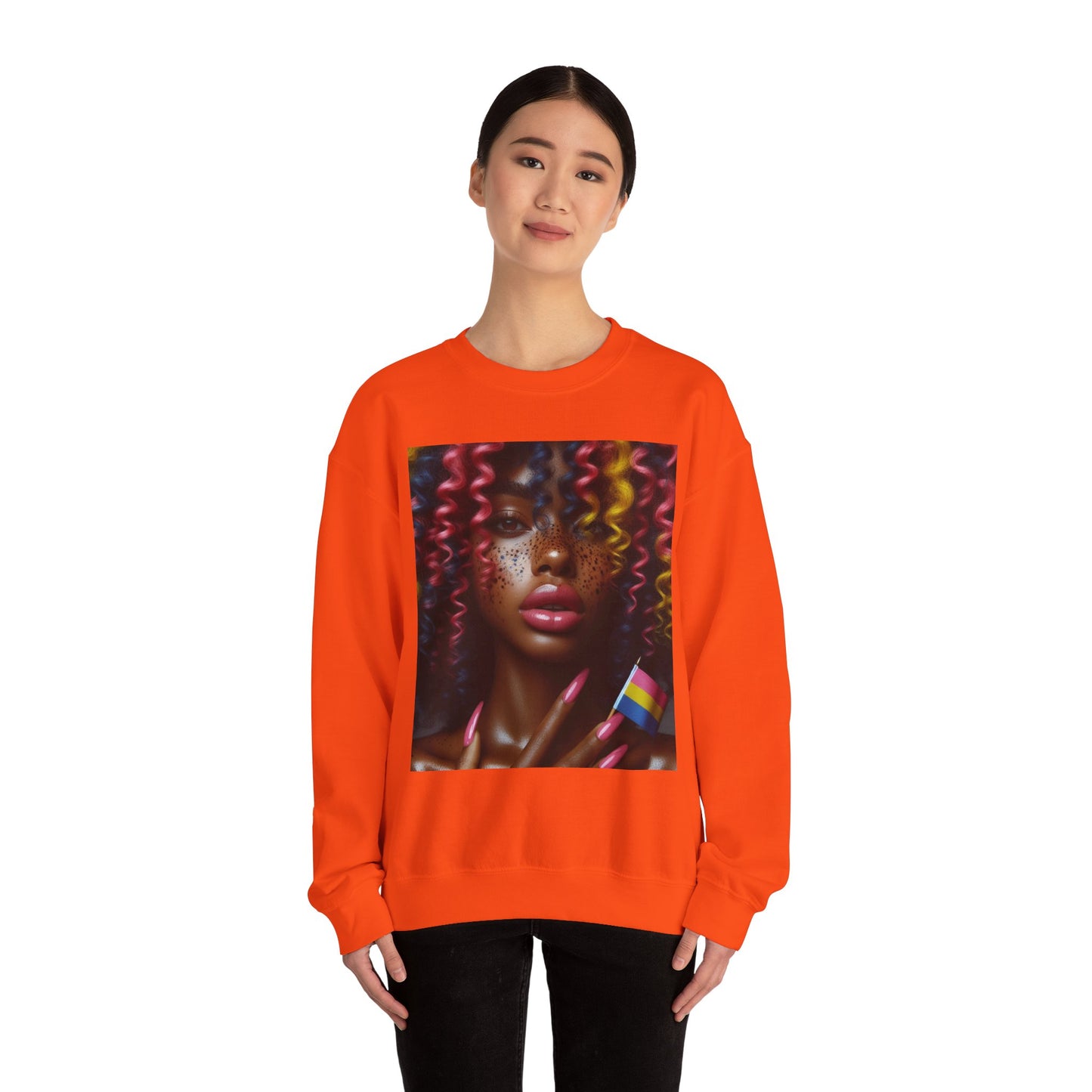 “Pansexual Pride” Heavy Blend™ Crewneck Sweatshirt