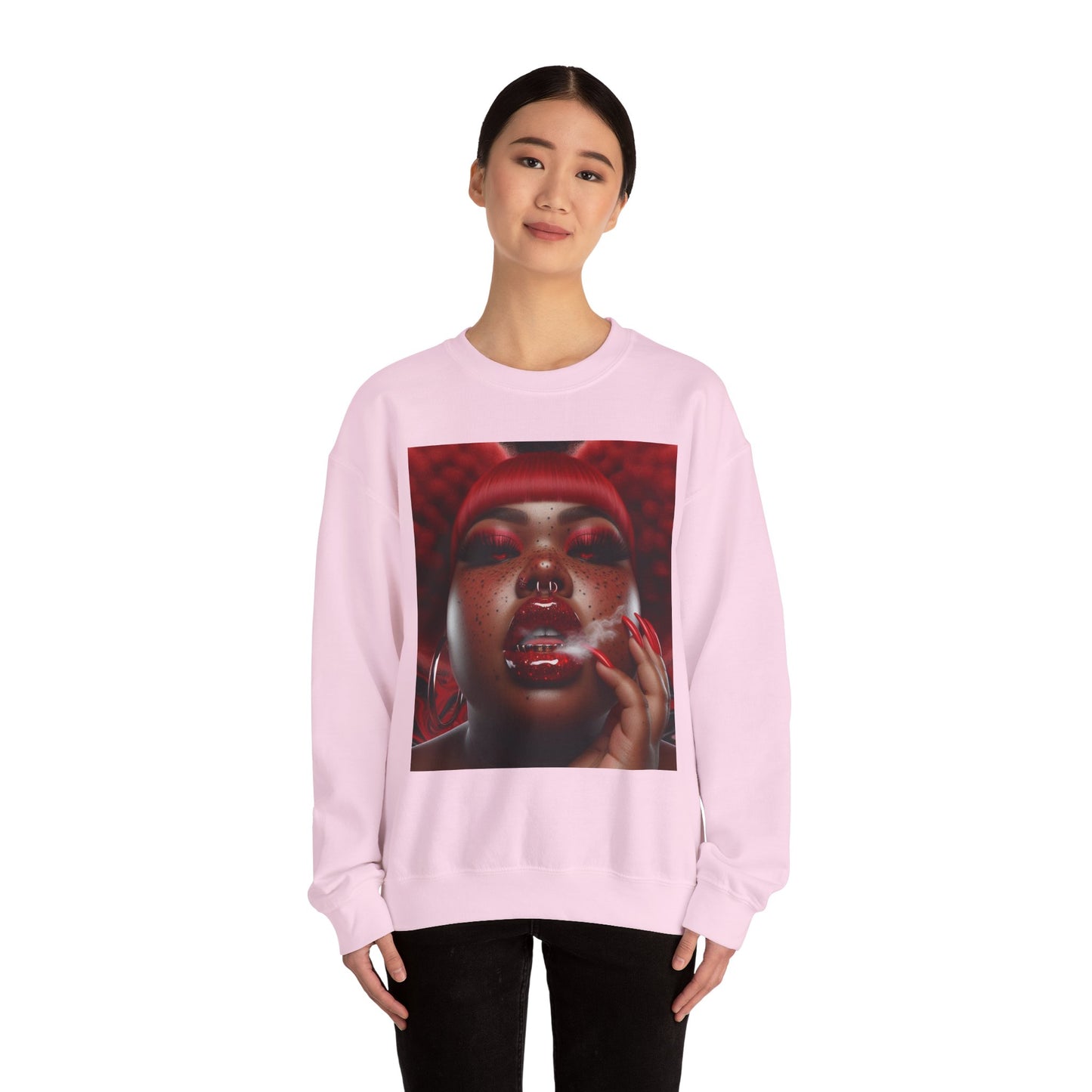 OC Model Manager Patrece Custom Crewneck Sweatshirt