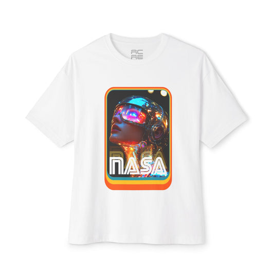 NASA GLITTERBOX Oversized Boxy Tee