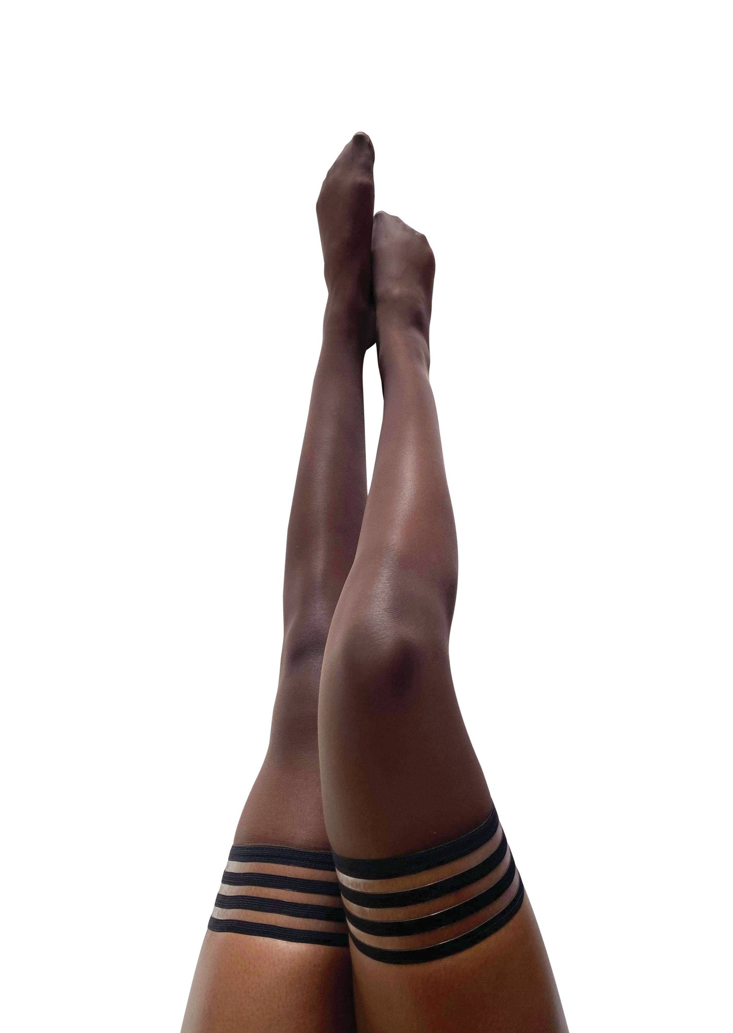 Marissa: Chocolate Sheer Thigh Highs
