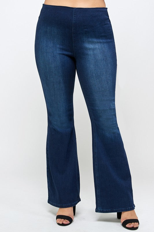 “Miss Mature” Flare Jeans