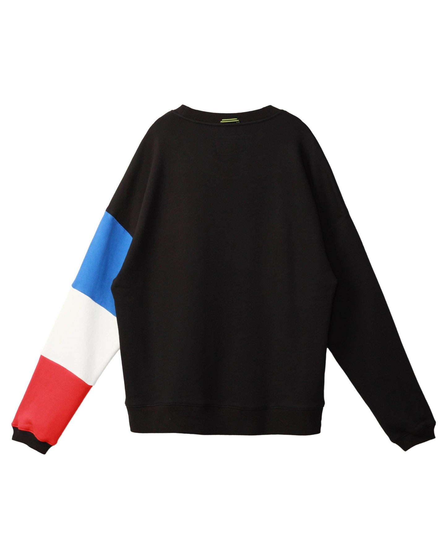 Konus Men's Color Blocked Sweatshirt in Black