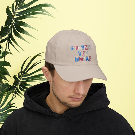 Protect the Dolls LGBTQ+ Pride Trans Support Embroidered Hat | 10 Colors