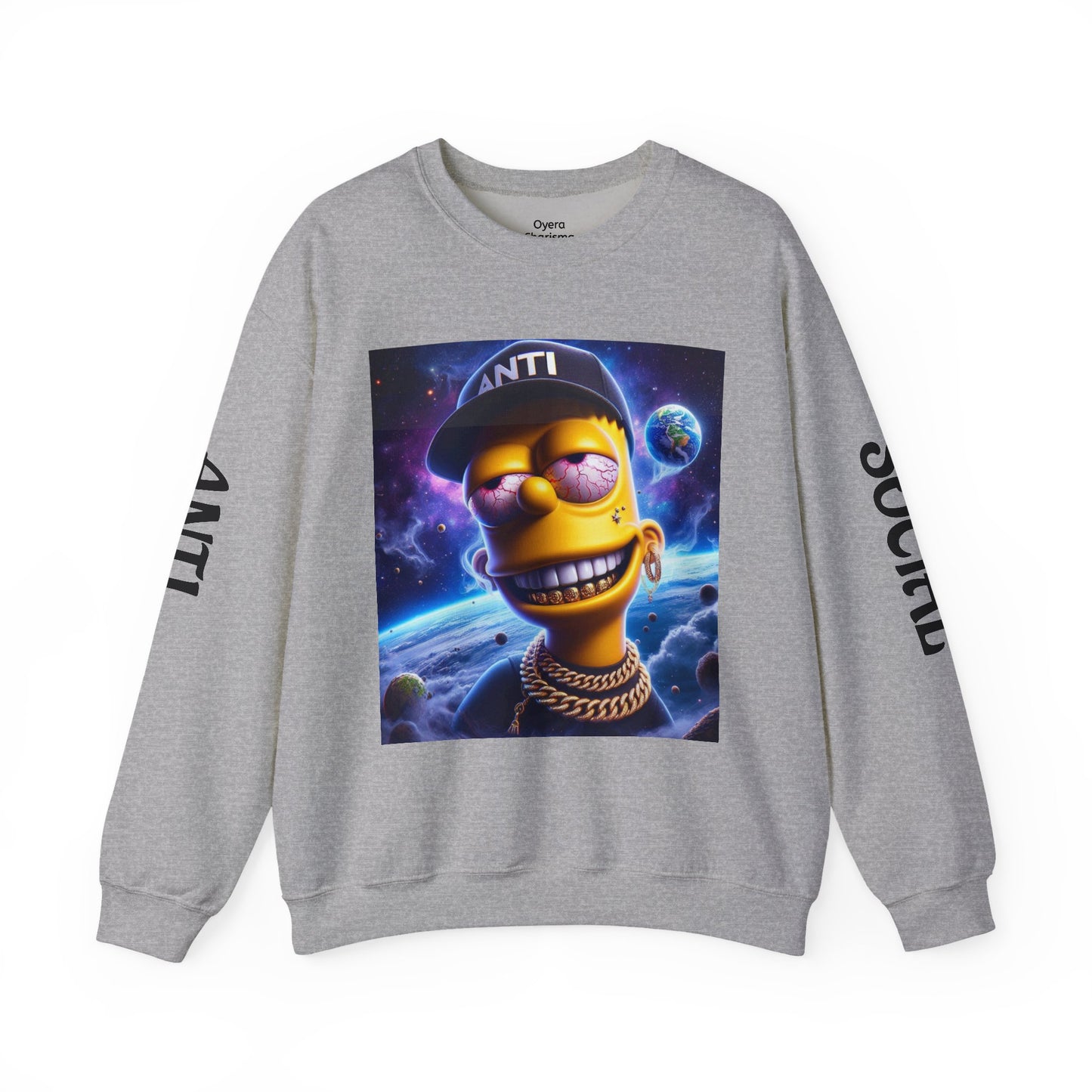 “Anti Social” Heavy Blend™ Crewneck Sweatshirt