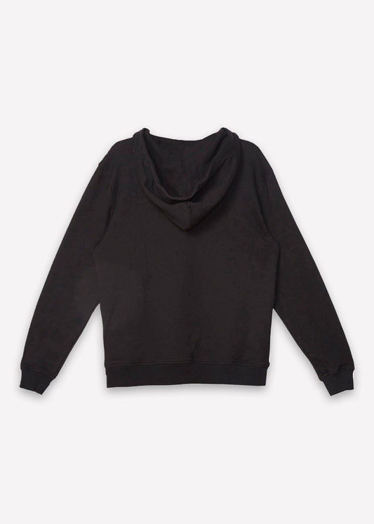 Konus Men's Vulture Print Hoodie in Black