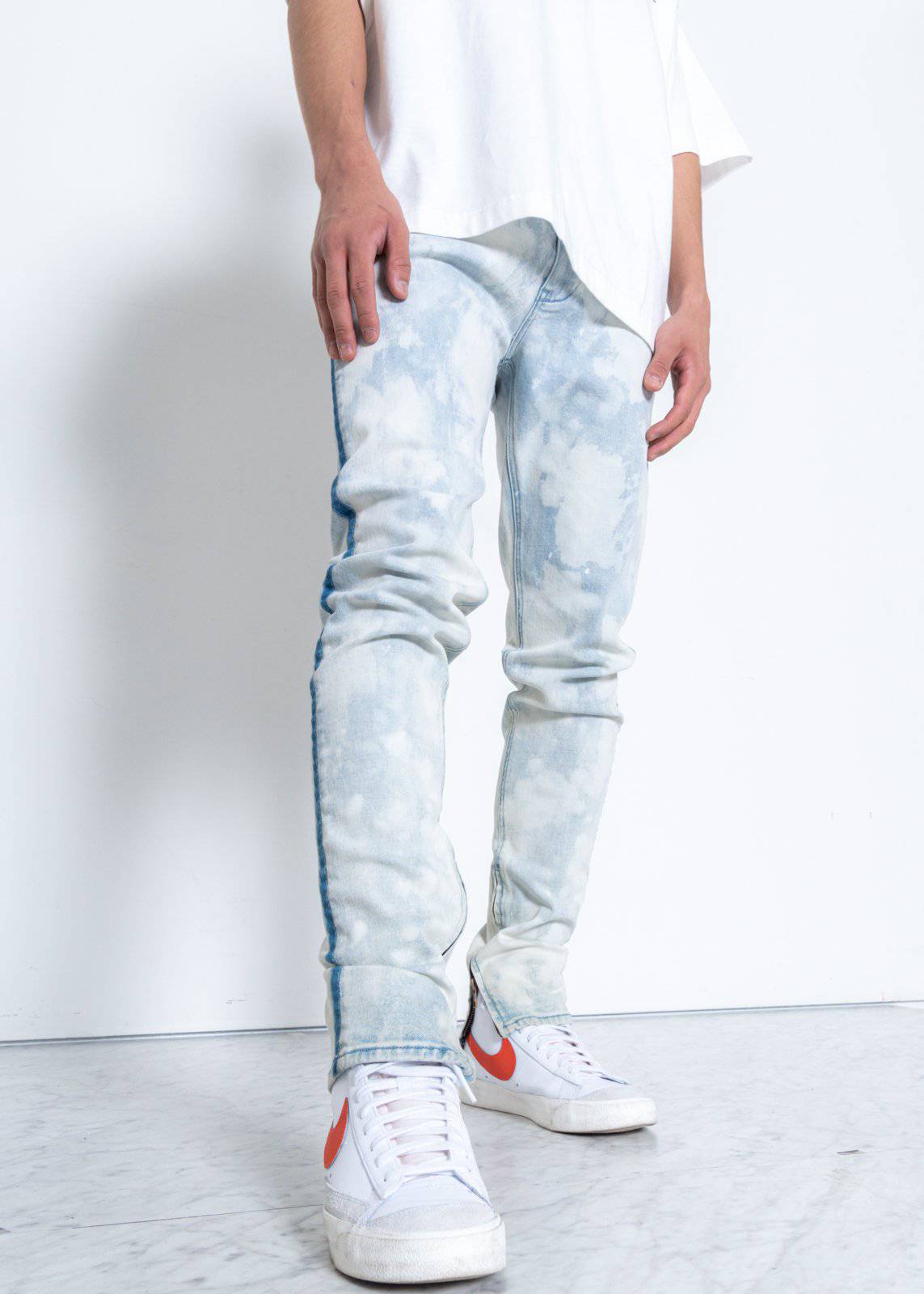 “Pop Up” Cloud Washed Denim
