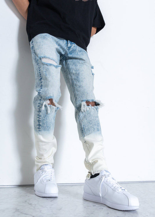 “Toxicity” Acid Washed Jeans