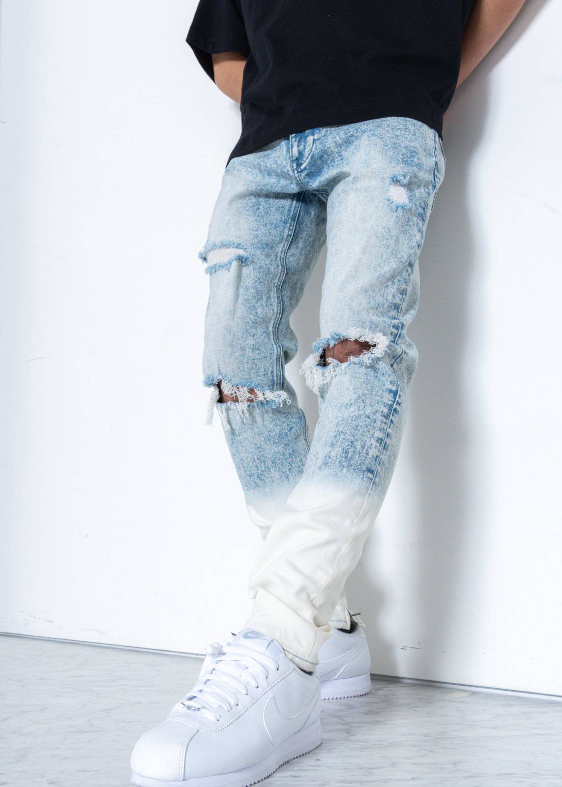 “Toxicity” Acid Washed Jeans