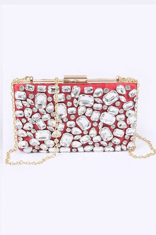 “Bejeweled” Box Clutch