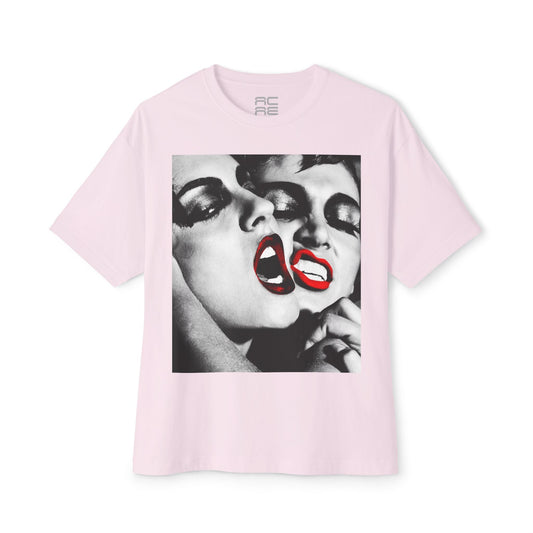 REBEL FEMME PINK Oversized Boxy Tee