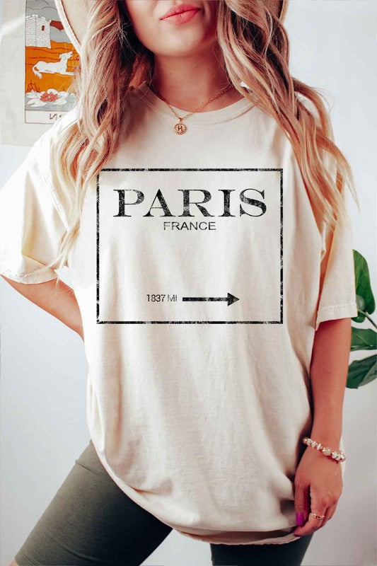 PARIS FRANCE GRAPHIC T-SHIRT