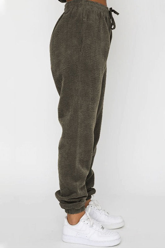 “Home Body” Two Piece Corduroy Western Set