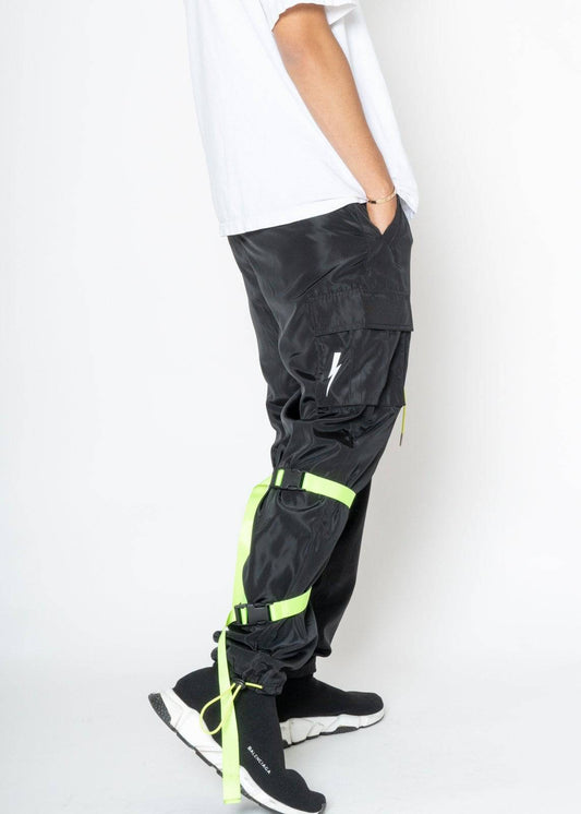 “Seek Attention” Swishy Utility Cargo Pants