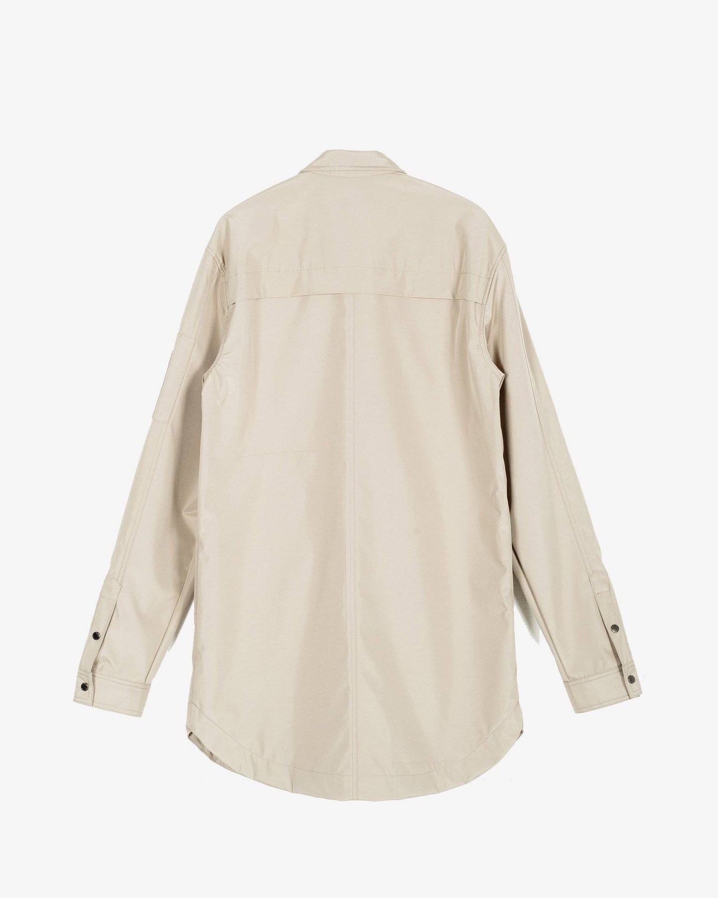 “Self,Felt.” Long Shirt Jacket