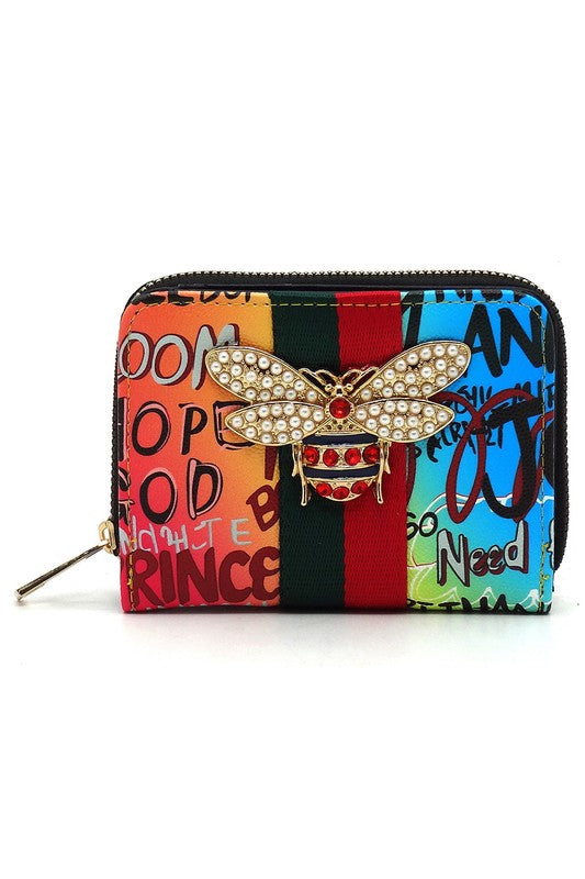 Graffiti Queen Bee Wallet