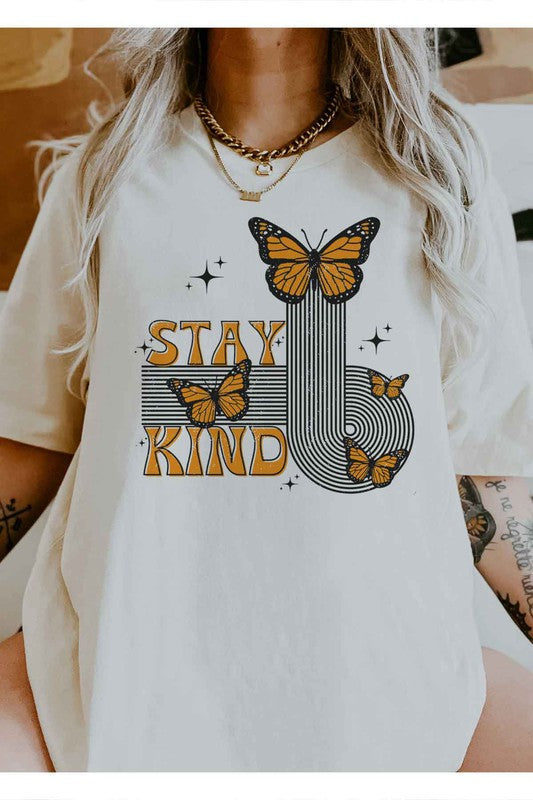“STAY KIND”GRAPHIC TEE