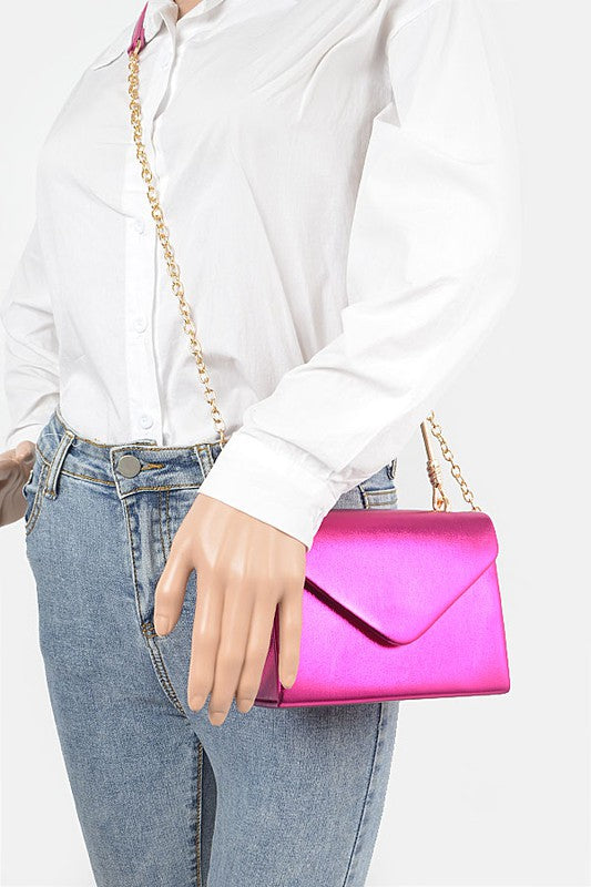 “Precious” Crossbody Swing Clutch