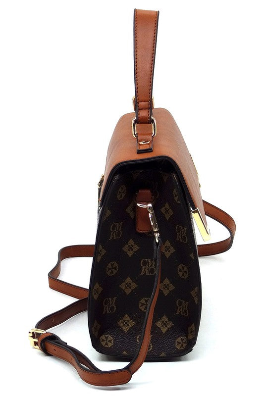 “Jinava” Top Handle Satchel