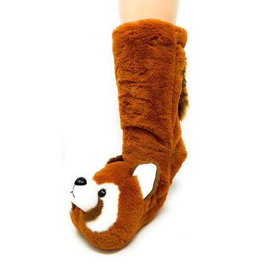 Red Panda - Kids Slipper Socks