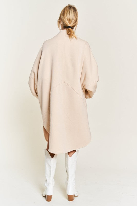 “Wine Down Wednesday” Oversized Knit Cardigan