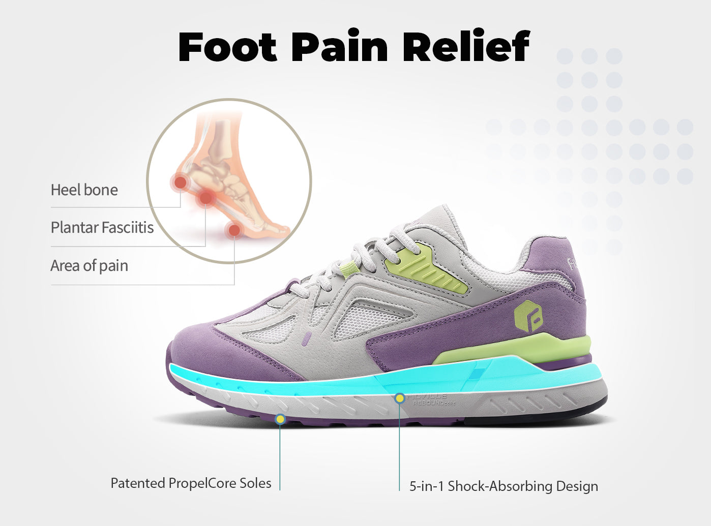 Women's Rebound Core Walking Shoes V1