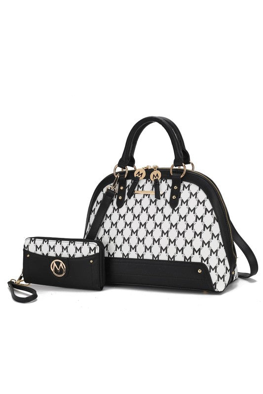 “Frida” Satchel Bag With Wallet