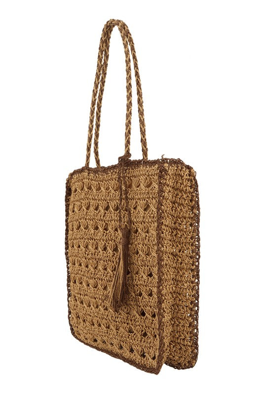 “Lady In The Sun” Tote Shoulder Bag
