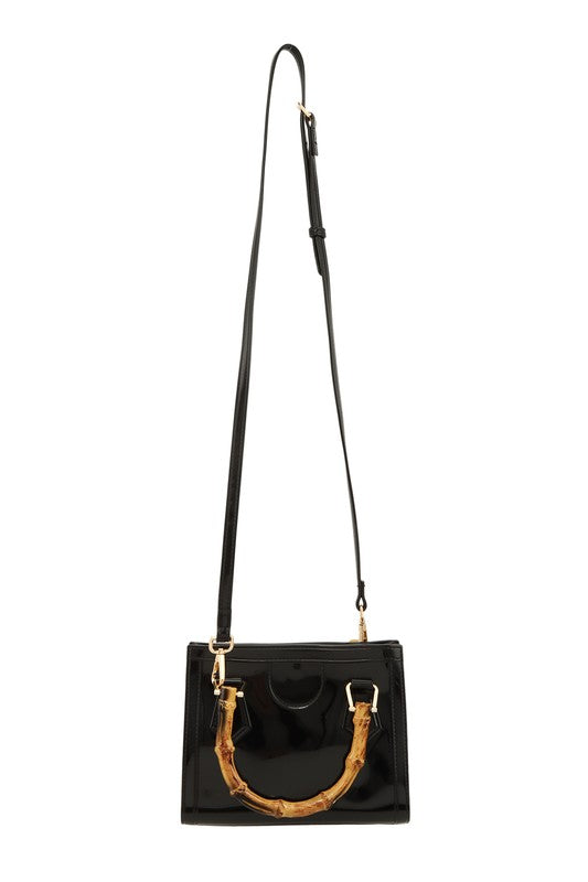 “A Day At The Mall” Bamboo Handle Jelly Bag