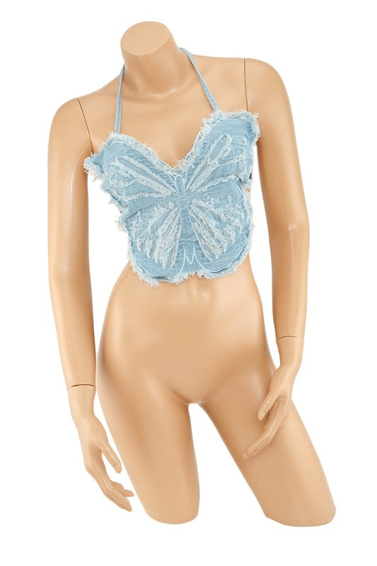 “U Give Me Butterflies” V2 Bralette