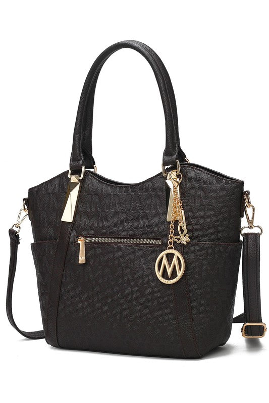 “Hazel” Vegan Leather Tote