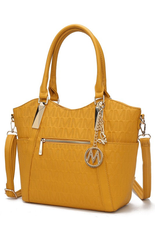 “Hazel” Vegan Leather Tote