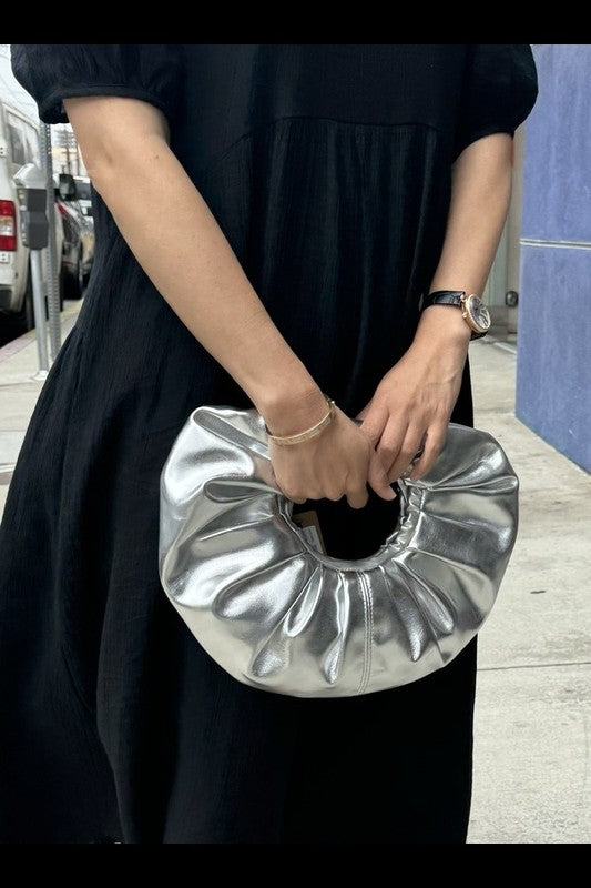 “HTown Hottie” Metallic Plated Clutch