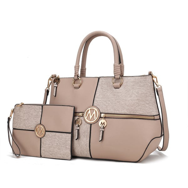 MKF Maji Women's Satchel Bag & wristlet