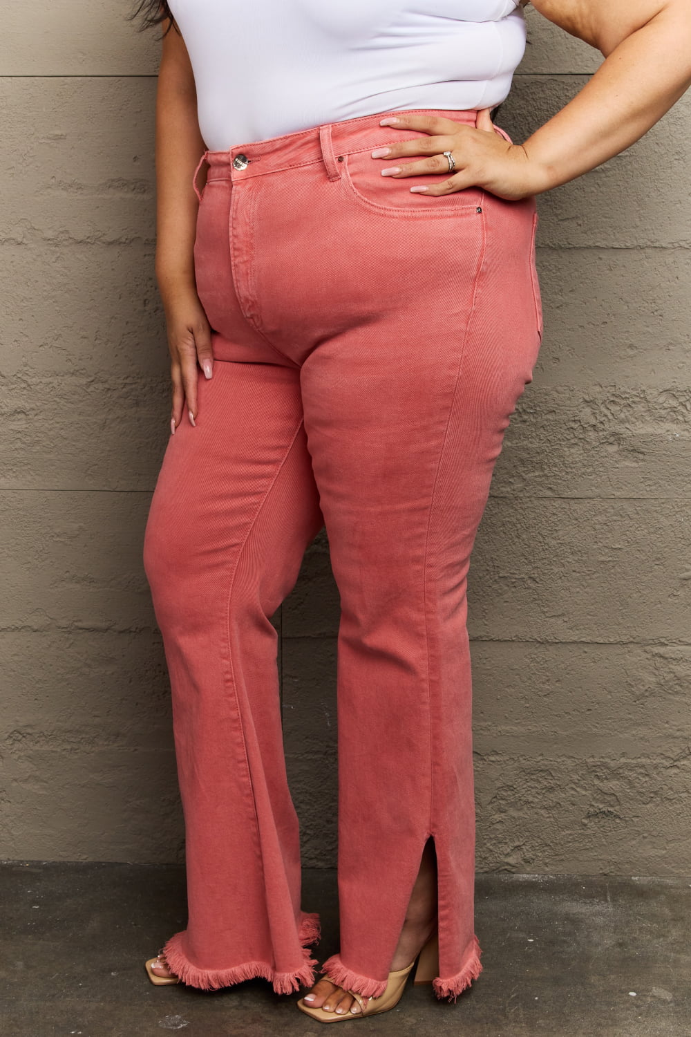 “Sandy Shores” Flare Jeans