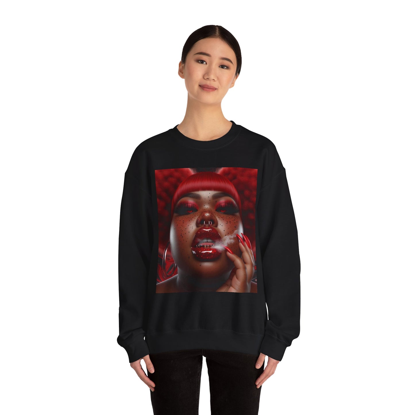 OC Model Manager Patrece Custom Crewneck Sweatshirt